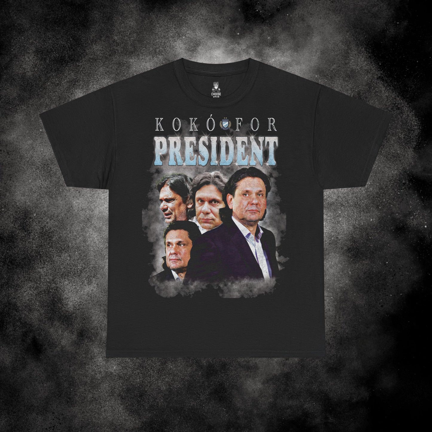 Kokó For President Deutsch Tamás Vintage 90s T-shirt