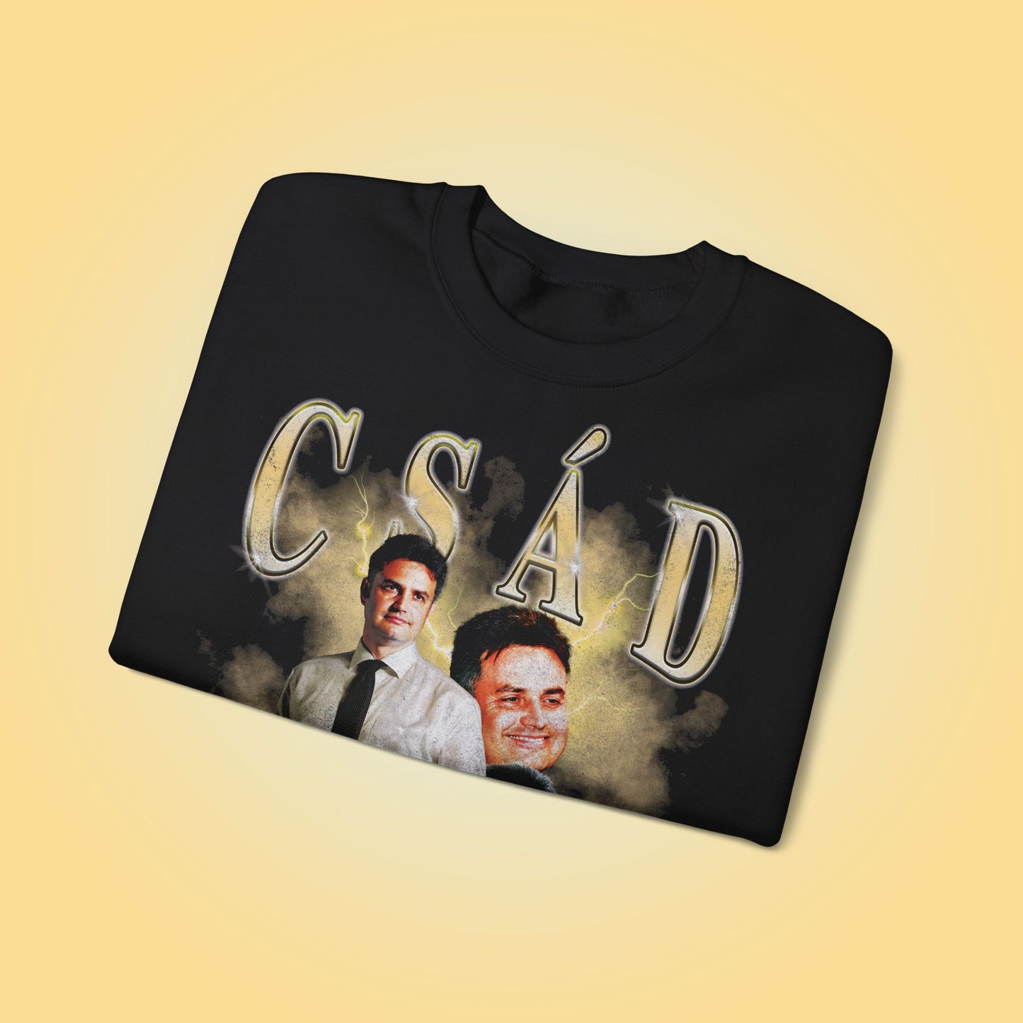 MZP Csád Vintage Crewneck Pulcsi