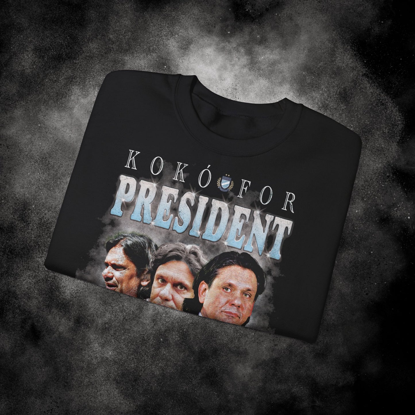 Kokó For President Deutsch Tamás Vintage 90s Crewneck Sweatshirt