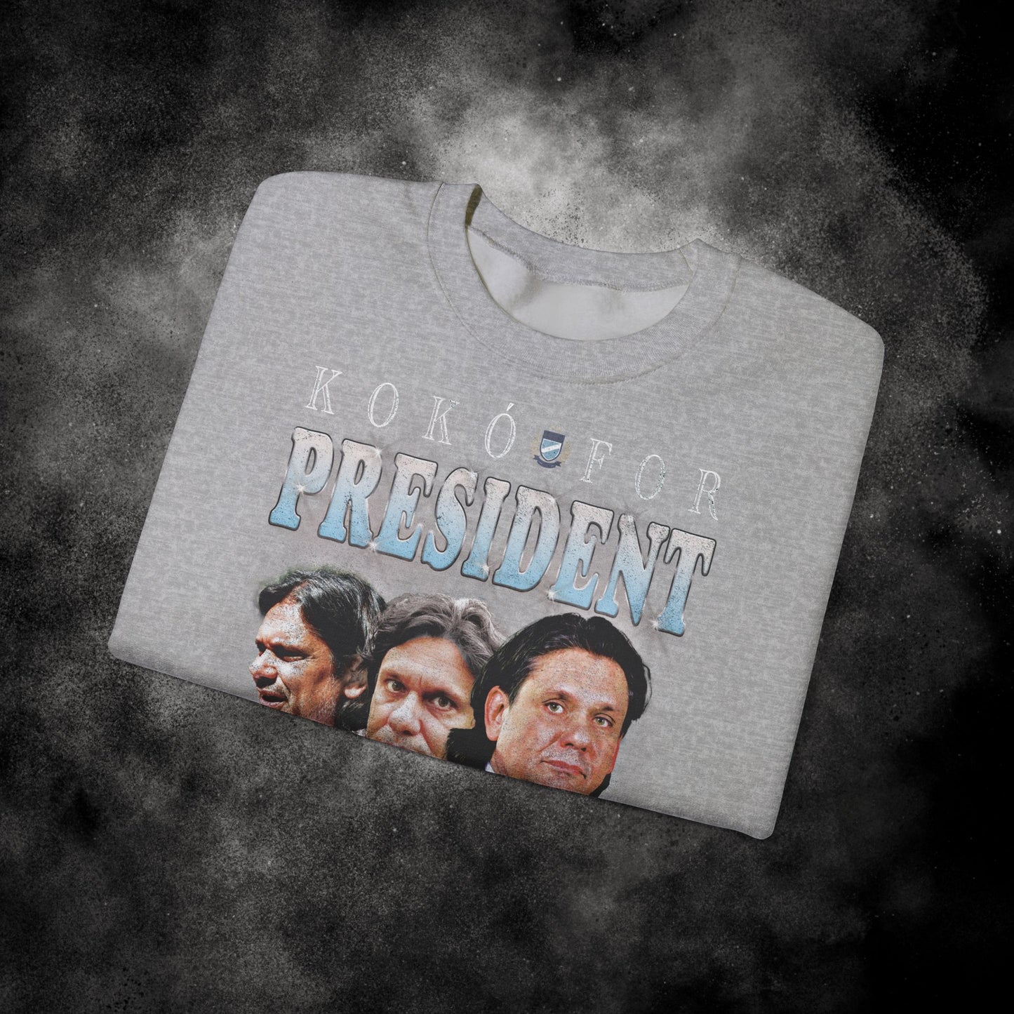 Kokó For President Deutsch Tamás Vintage 90s Crewneck Sweatshirt