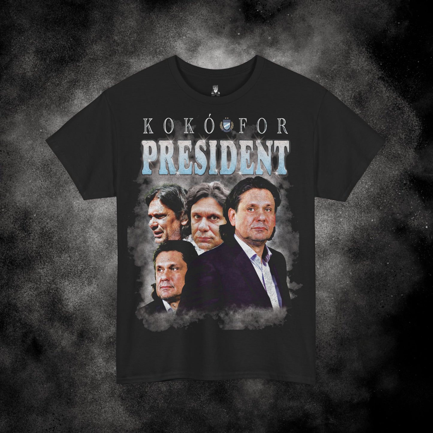 Kokó For President Deutsch Tamás Vintage 90s T-shirt