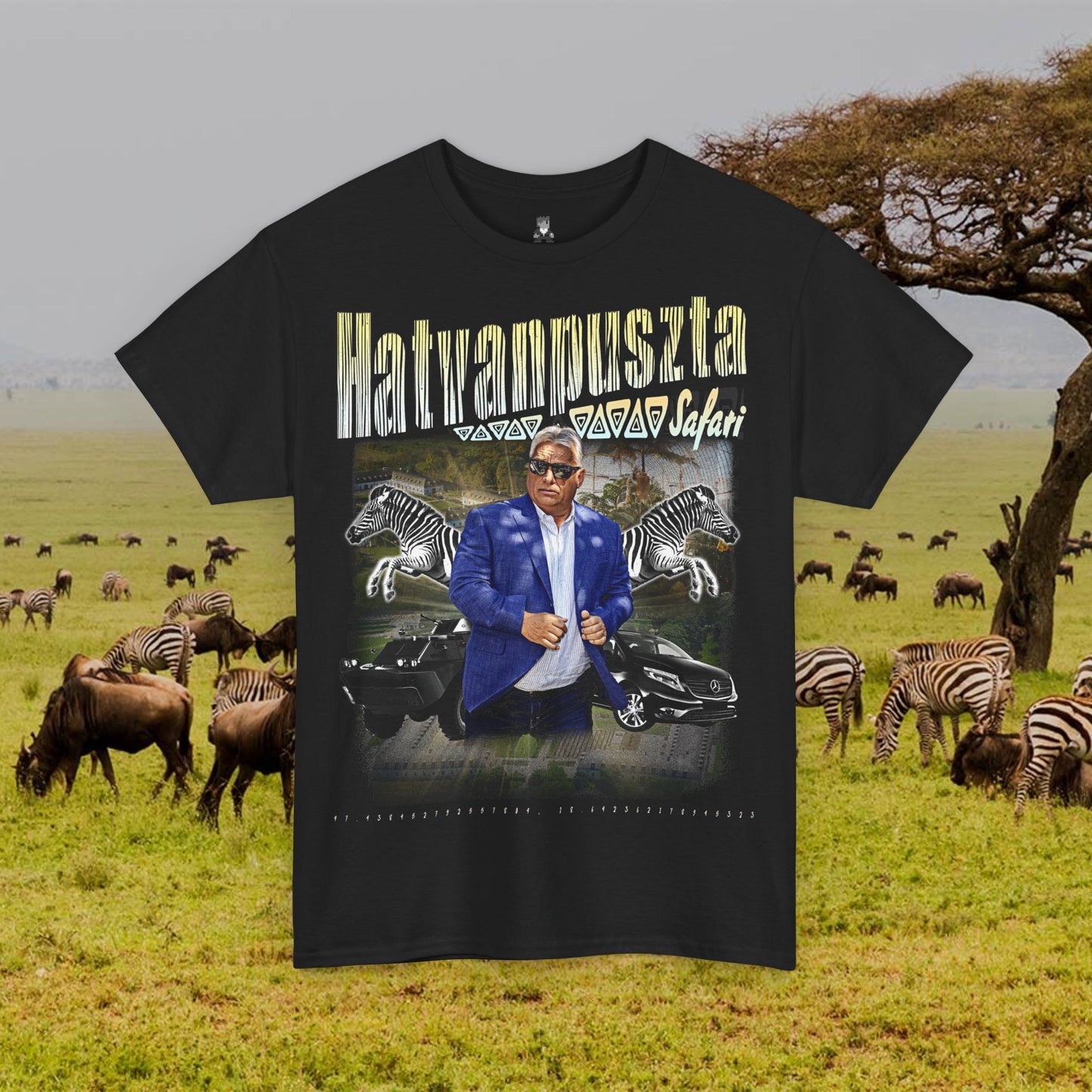 Hatvanpuszta Safari Vintage 90-es évek póló