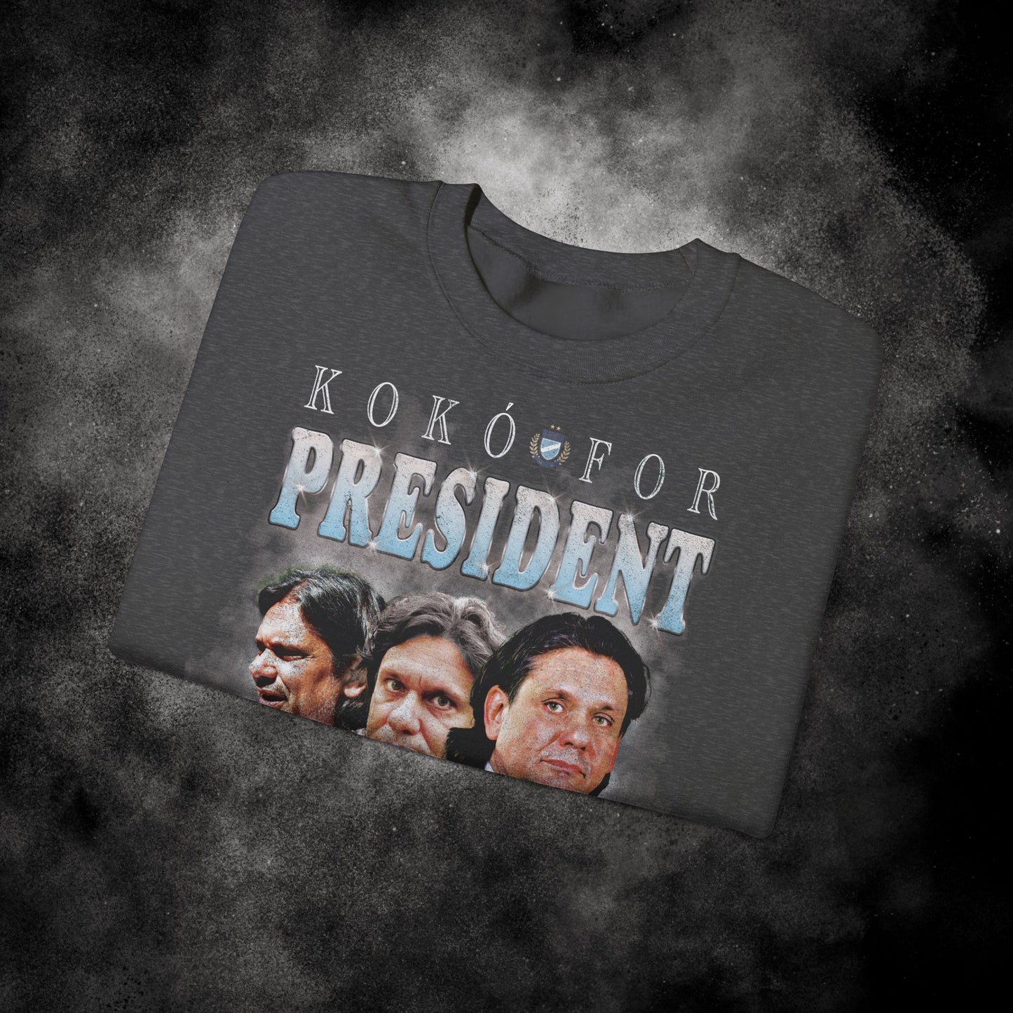 Kokó For President Deutsch Tamás Vintage 90s Crewneck Sweatshirt