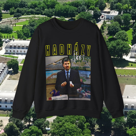 Hadházy Vintage 90-es évek Crewneck Pulcsi