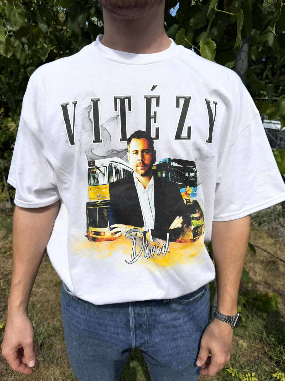 Vitézy Dávid Vintage 90-es Évek Póló