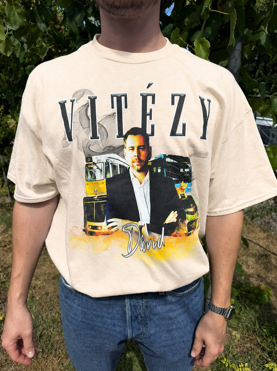 Vitézy Dávid Vintage 90-es Évek Póló